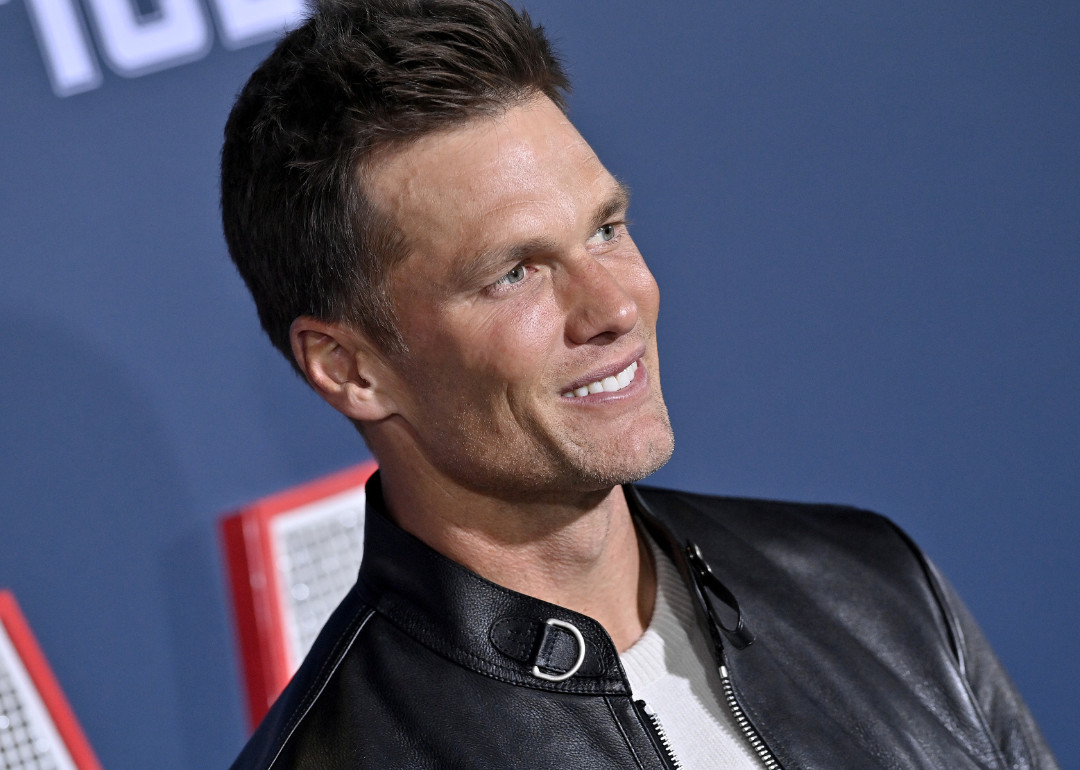 Tom Brady at a film premiere