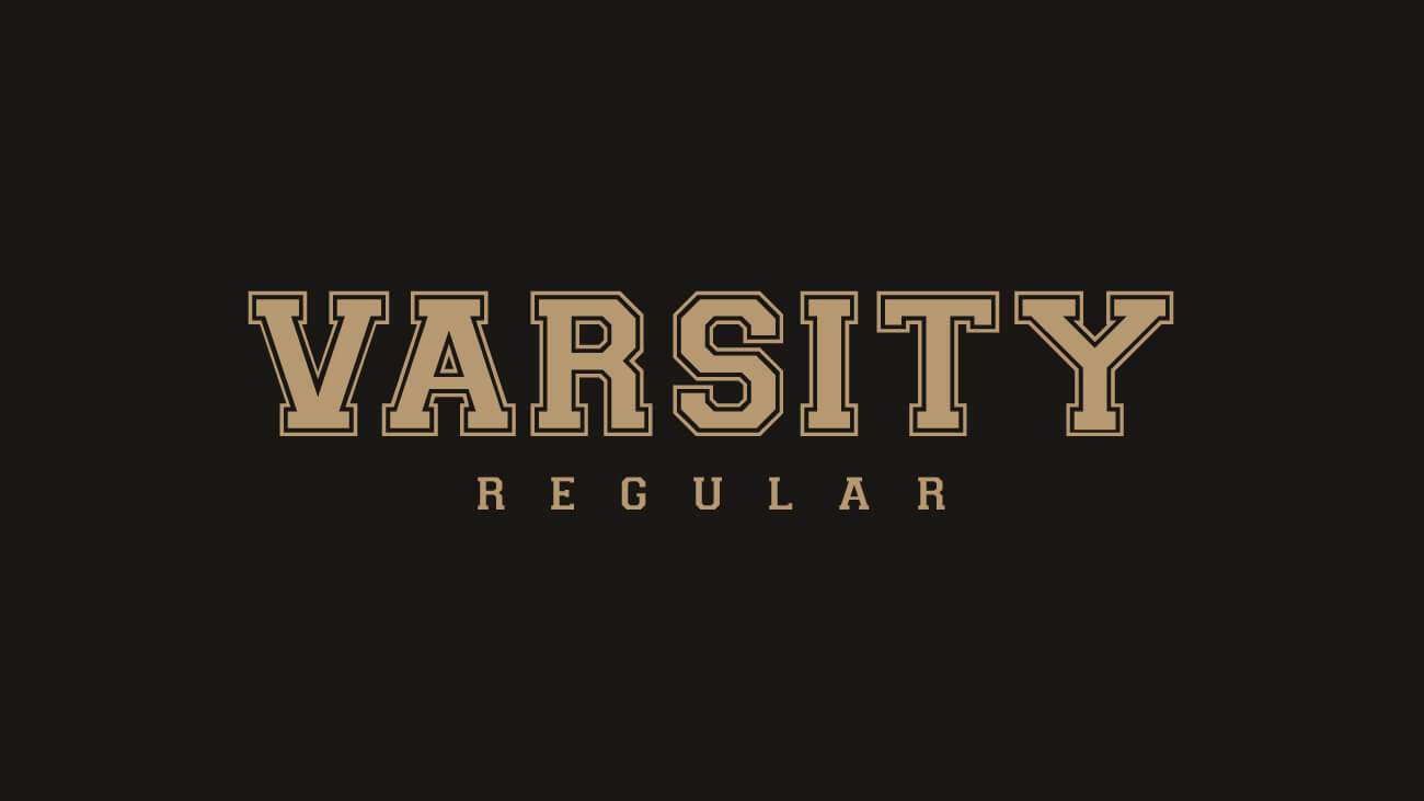 Jersey M54 Font