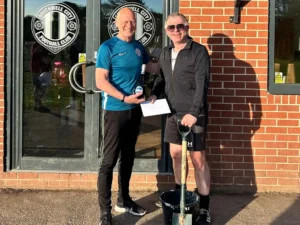 Doc Ball Named Club Volunteer for March