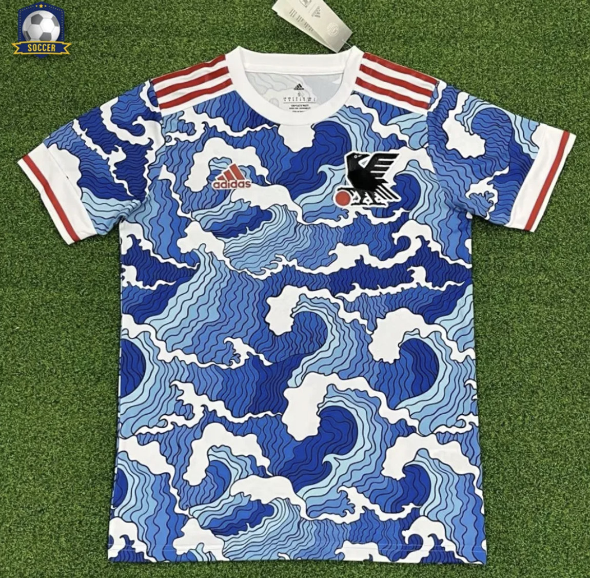 Great Wave Japan Football Kit
