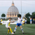 A match being played at the Cardinale Francis A. Spellman Stadium