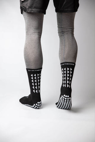 Different uses of grip socks, including athletic performance and fall prevention