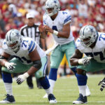 offensive line blocking
