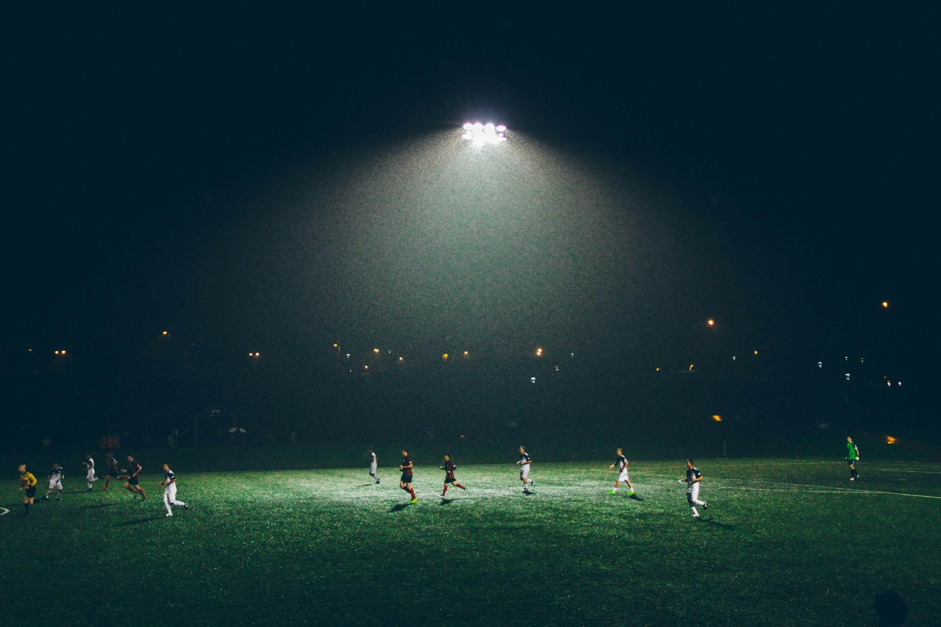 Women playing football in Edinburgh