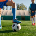 Young Player Getting Ready for Trial