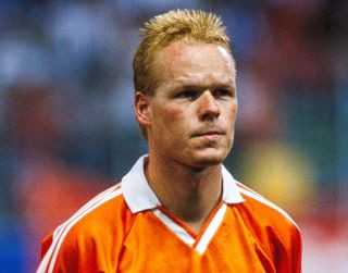 Ronald Koeman at the 1990 World Cup