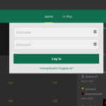 Bet365 Login Modal