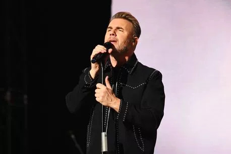 Gary Barlow singing