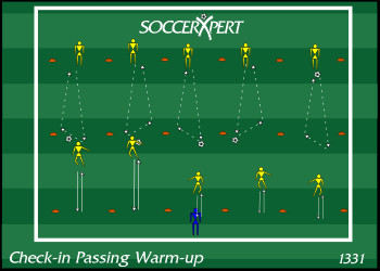 Check-in Passing Warm-up