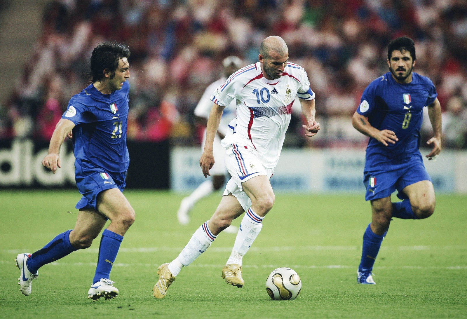 Zinedine Zidane and Marco Materazzi