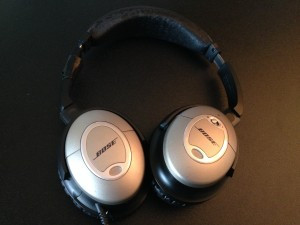 Richard Sherman wearing Beats headphones