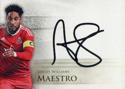 2018 Futera Unique World Football Maestro Autographs Card