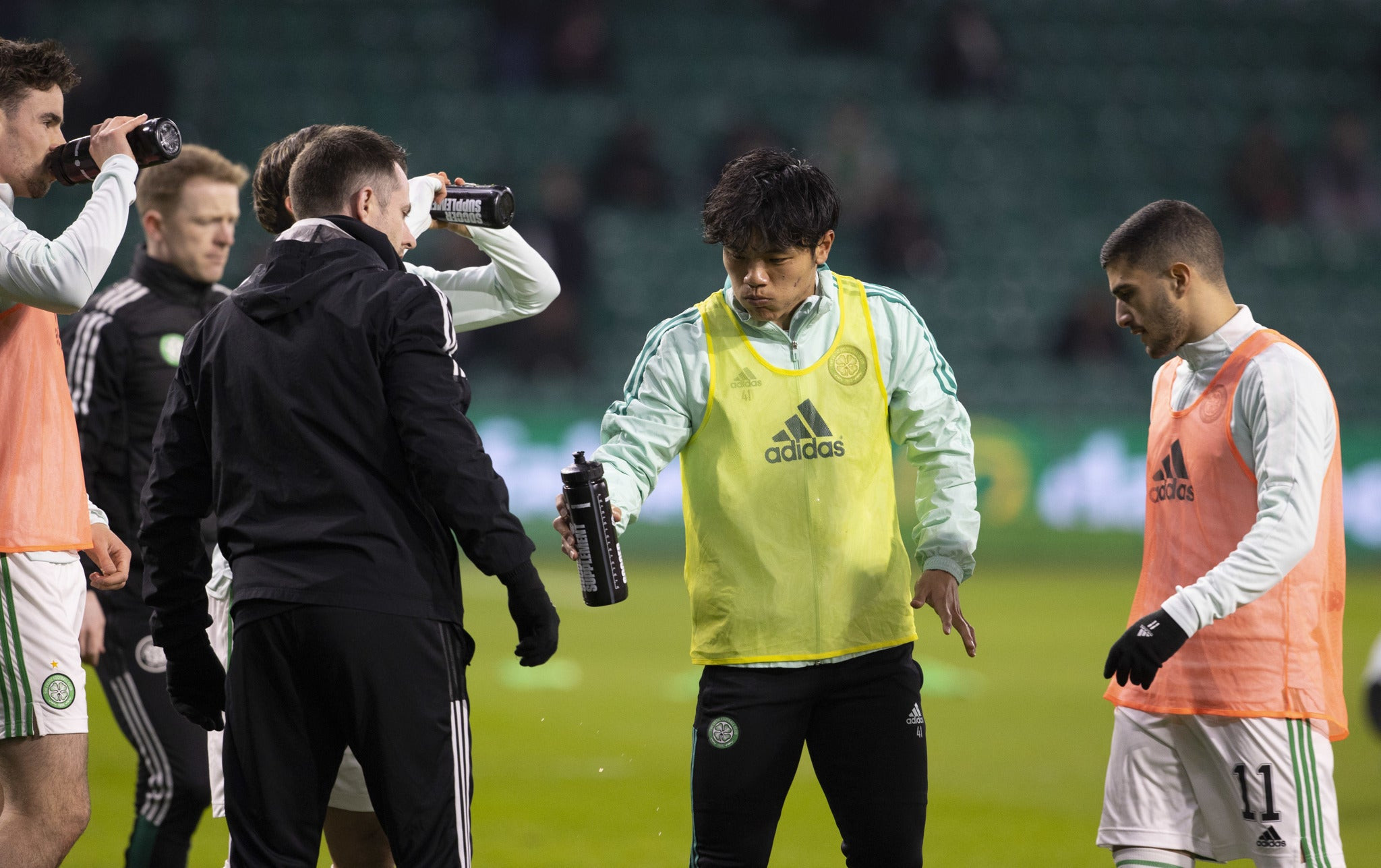 Celtic Football Training Hydration