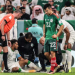 Image: Saudi Arabia's Salem Al-Dawsari Receiving Medical Treatment