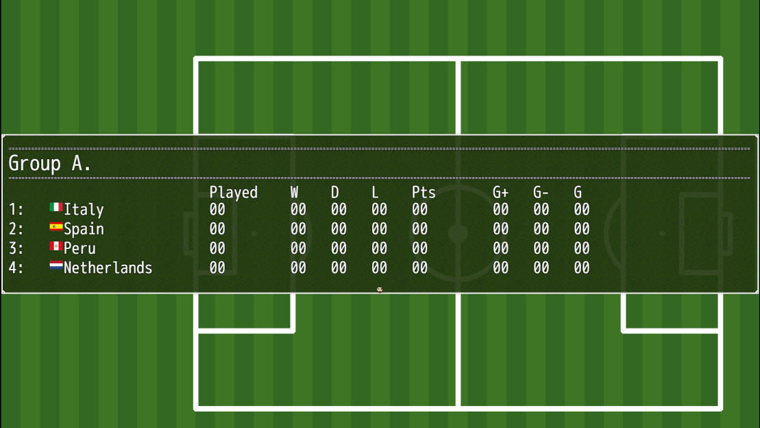 Team Selection Screen