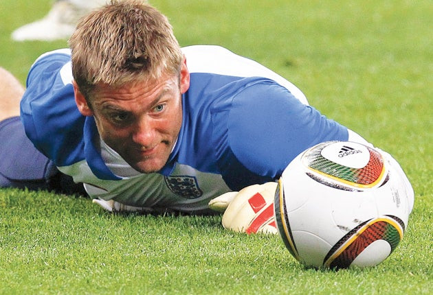 The ball famously evaded England