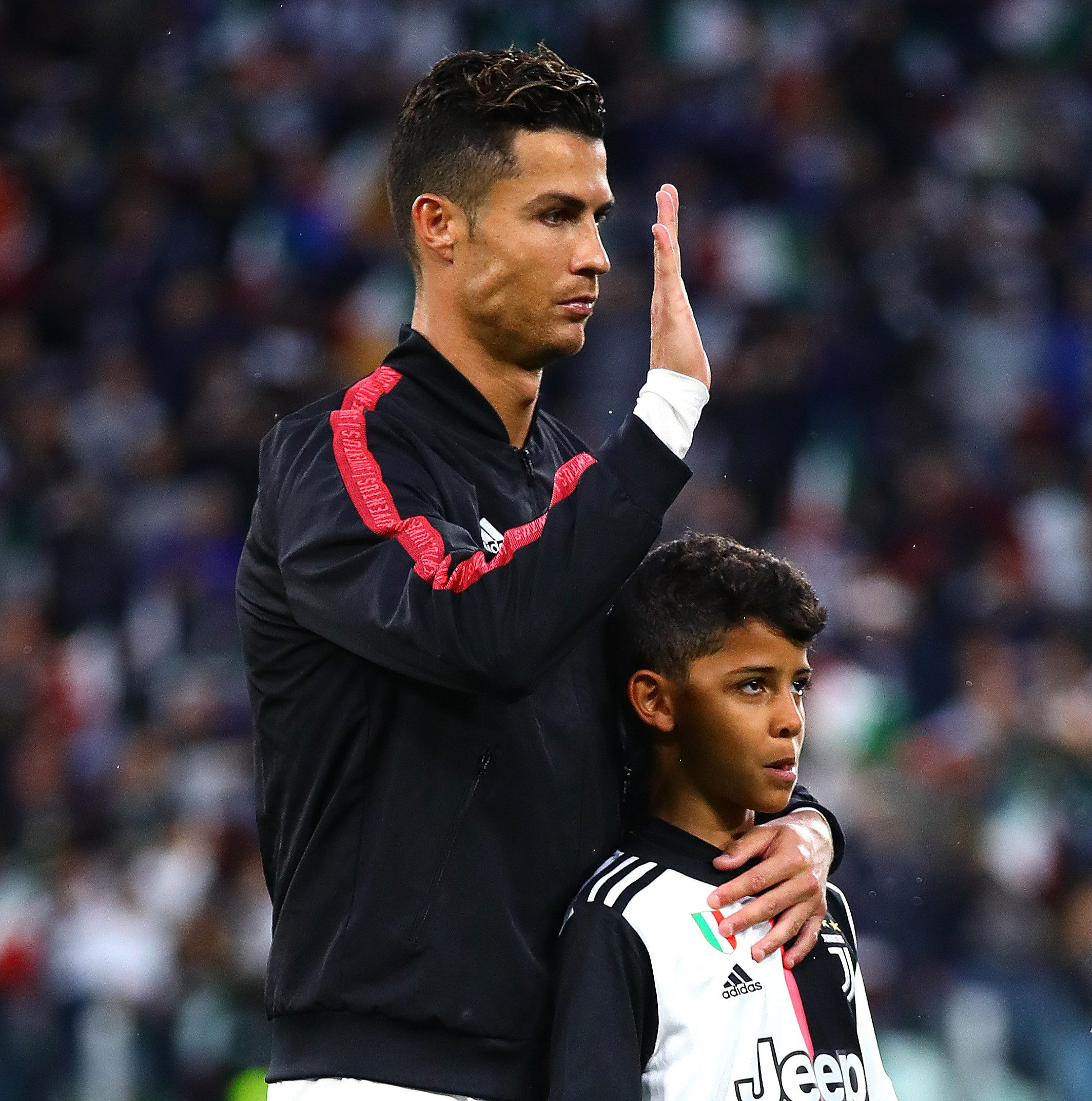 Cristiano Jr has a perfect mentor in his bid to become a footballer