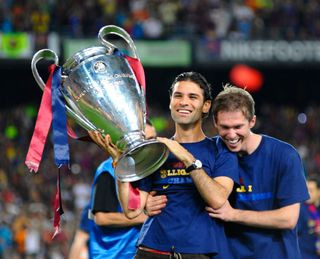 Rafael Marquez (left)