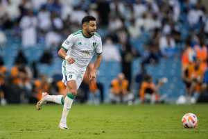 Riyad Karim Mahrez of Al-Ahli SFC during the Match Day 11 of the SAFF Roshn Saudi Pro League 2023-24 between Al-Hilal SFC vs Al-Ahli SFC at King Fahd International Stadium on October 27, 2023 in Riyadh, Saudi Arabia
