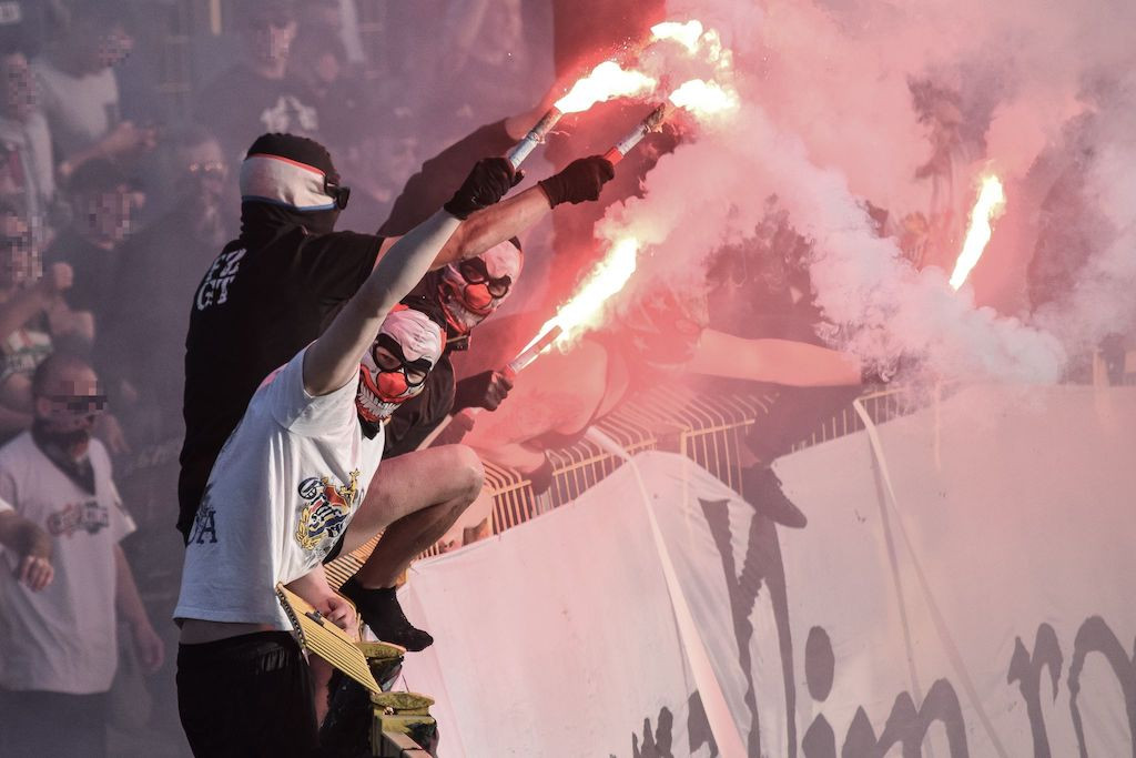Gryf Slupsk v Pogon Lebork, fifth tier, 2-2, June 2021