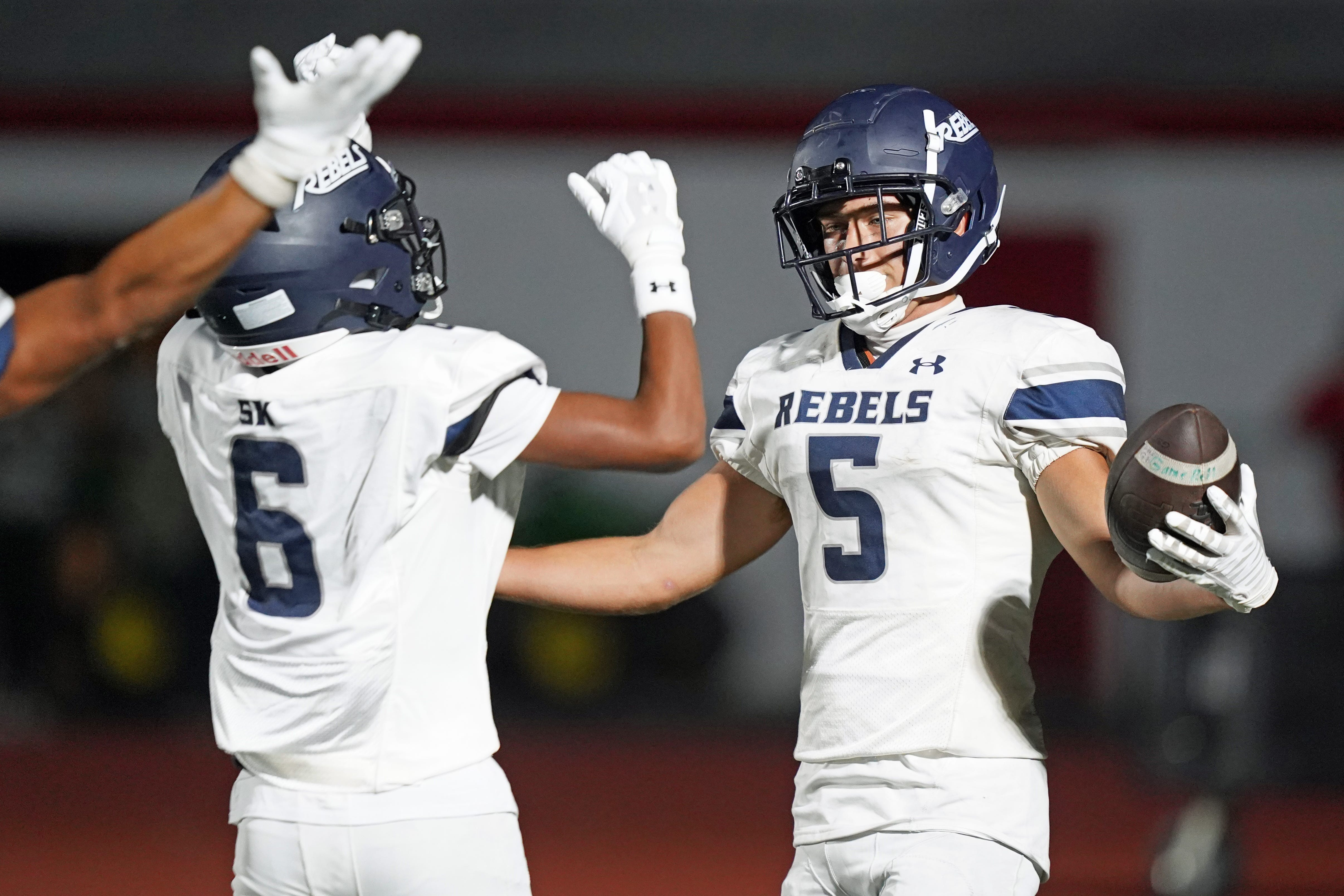 Tyler Denecour's punt return touchdown