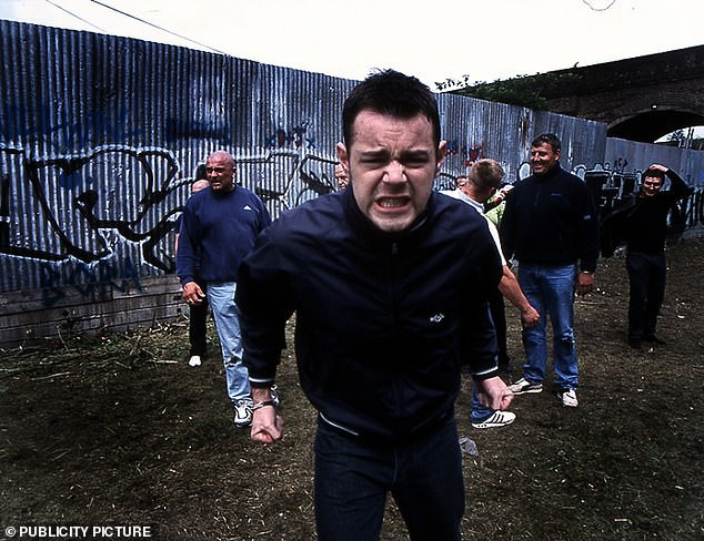 Danny Dyer looking reflective as Tommy Johnson on the original Football Factory movie