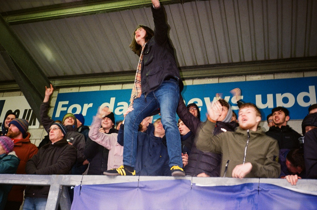 Fans in Casual Attire
