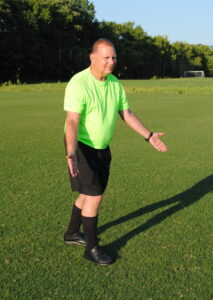 Soccer Referee Advantage Signal