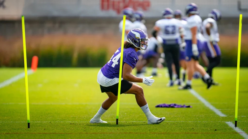 Running Back in action