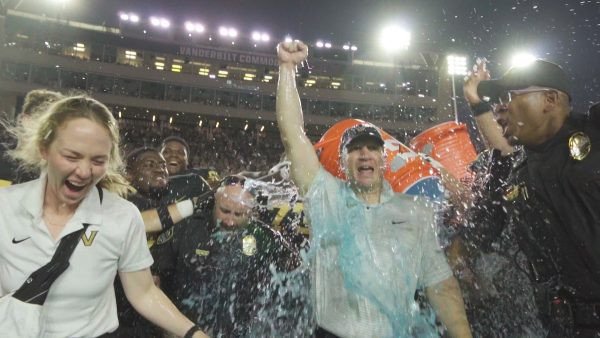Vanderbilt Fans Celebrate Upset Win