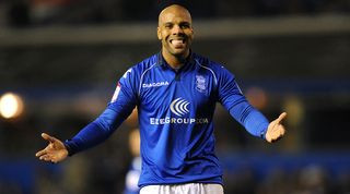 Marlon King in action for Birmingham City.
