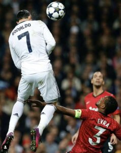 Cristiano Ronaldo Jump Height in Football