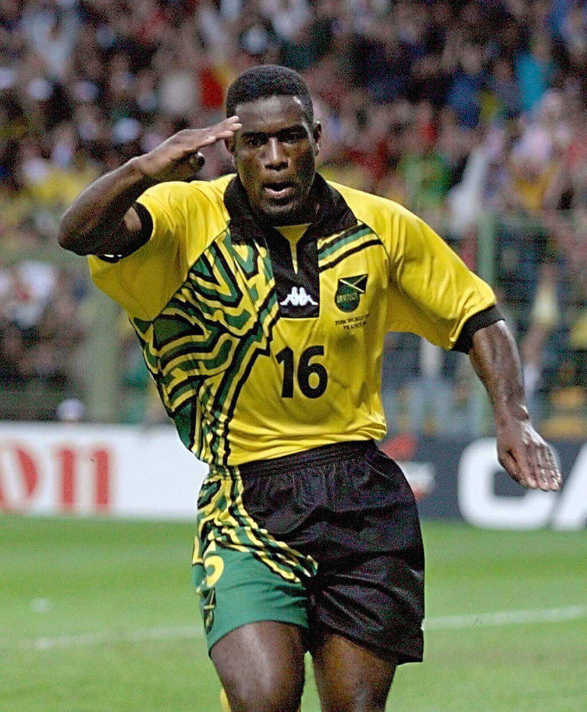 Jamaica 1998 World Cup Finals Shirts