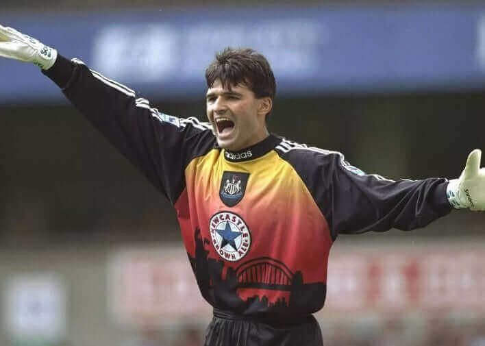 Newcastle United 1996-97 Goalkeeper Pavel Srnicek