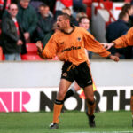 Dean Richards Celebrates Goal Against Barnsley