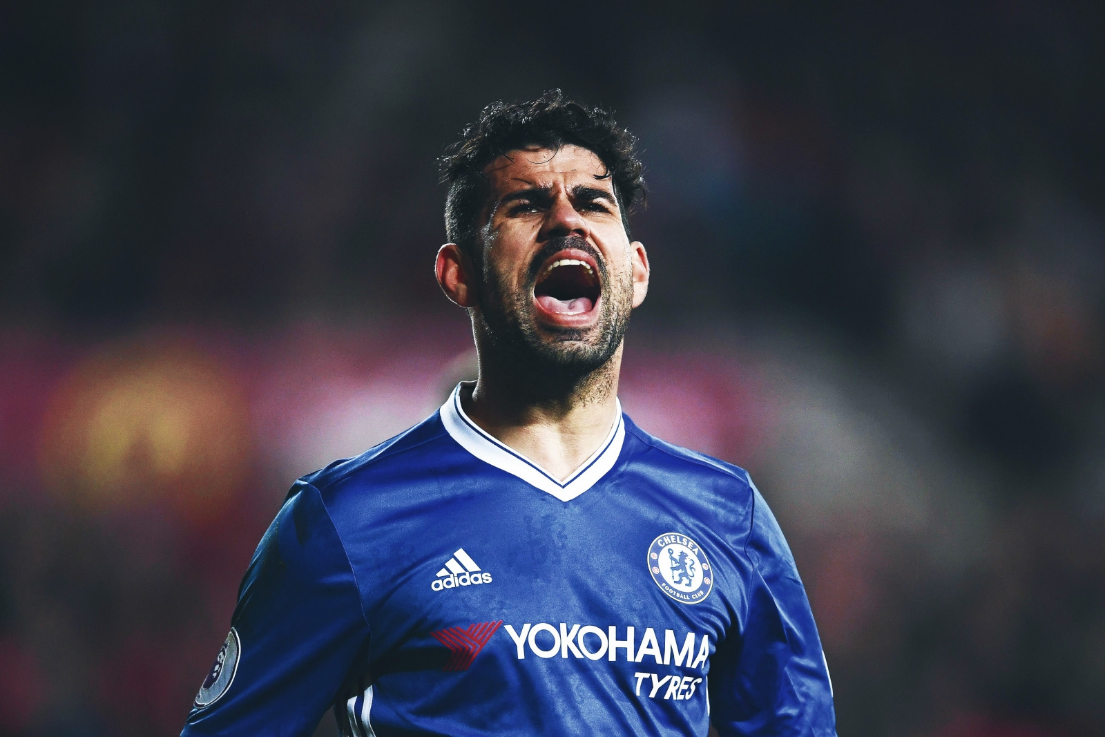 Diego Costa Chelsea Celebration