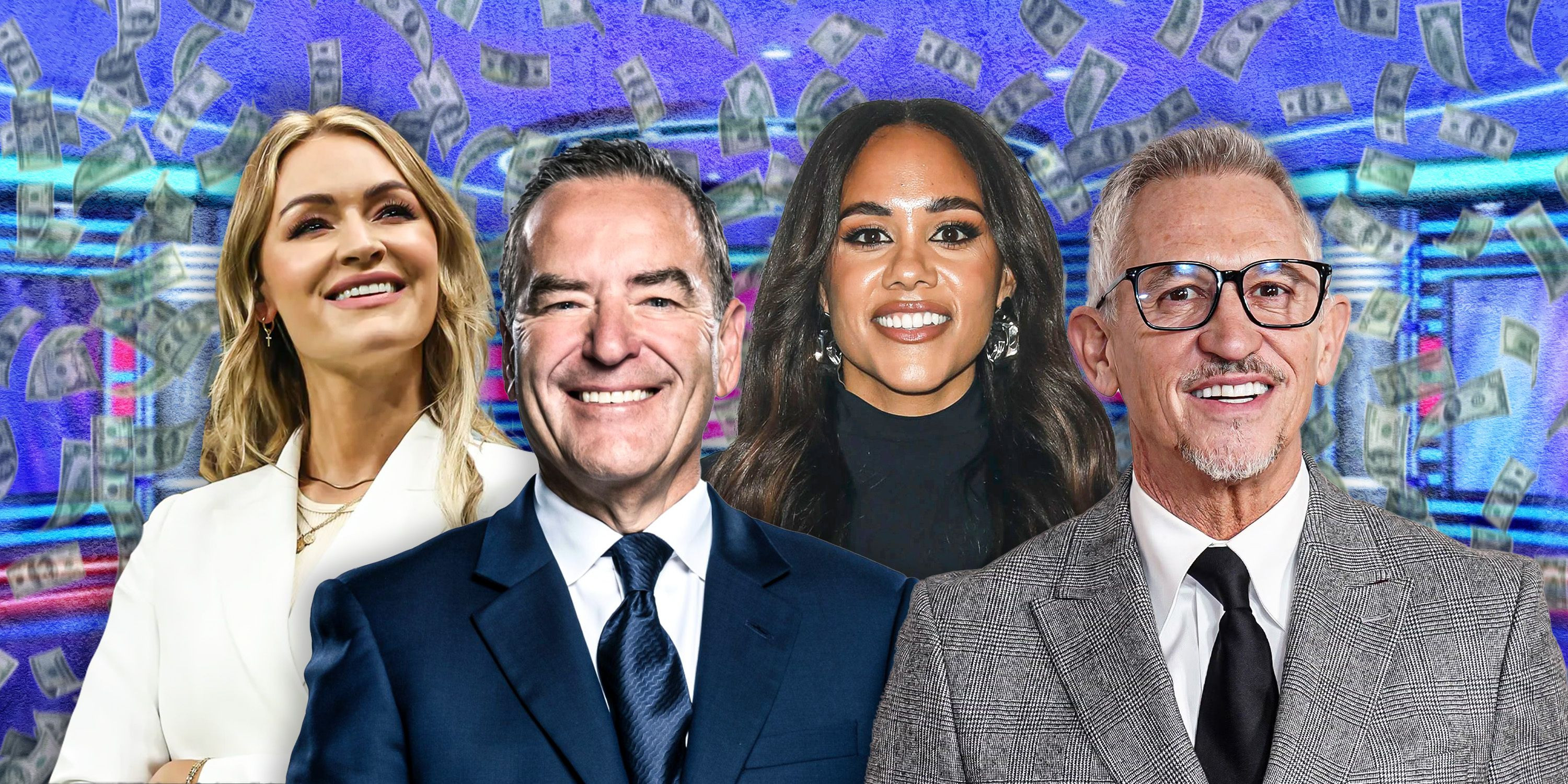 Gary Lineker Richest sports presenters