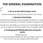 The Sports Examen outline