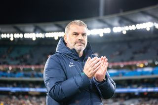 Tottenham Hotspur manager Ange Postecoglou ITV Euro 2024