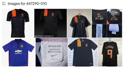 Fake Nike Football Shirts Product Codes