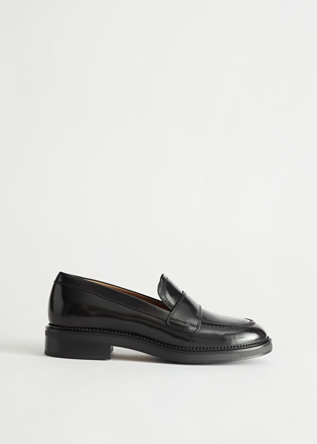 &amp; Other Stories + Leather Penny Loafers