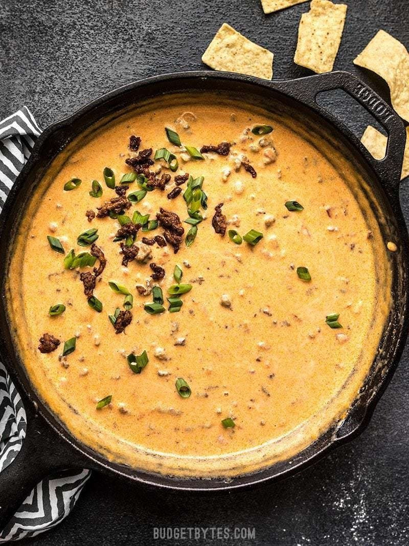Spicy Chorizo Cheese Dip