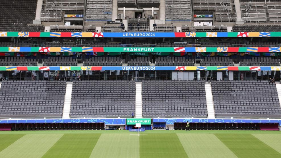 Frankfurt Arena hosting Euro 2024 games