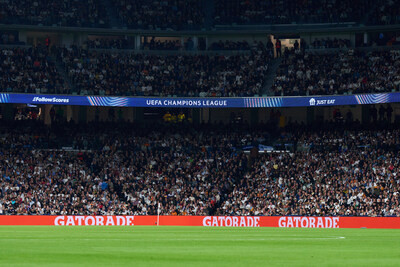 Gatorade now has an official presence on the sidelines for both the UEFA Champions League and EA SPORTS FC™25.