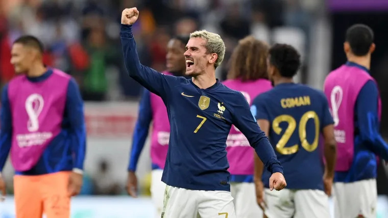 France national football team after winning the World Cup