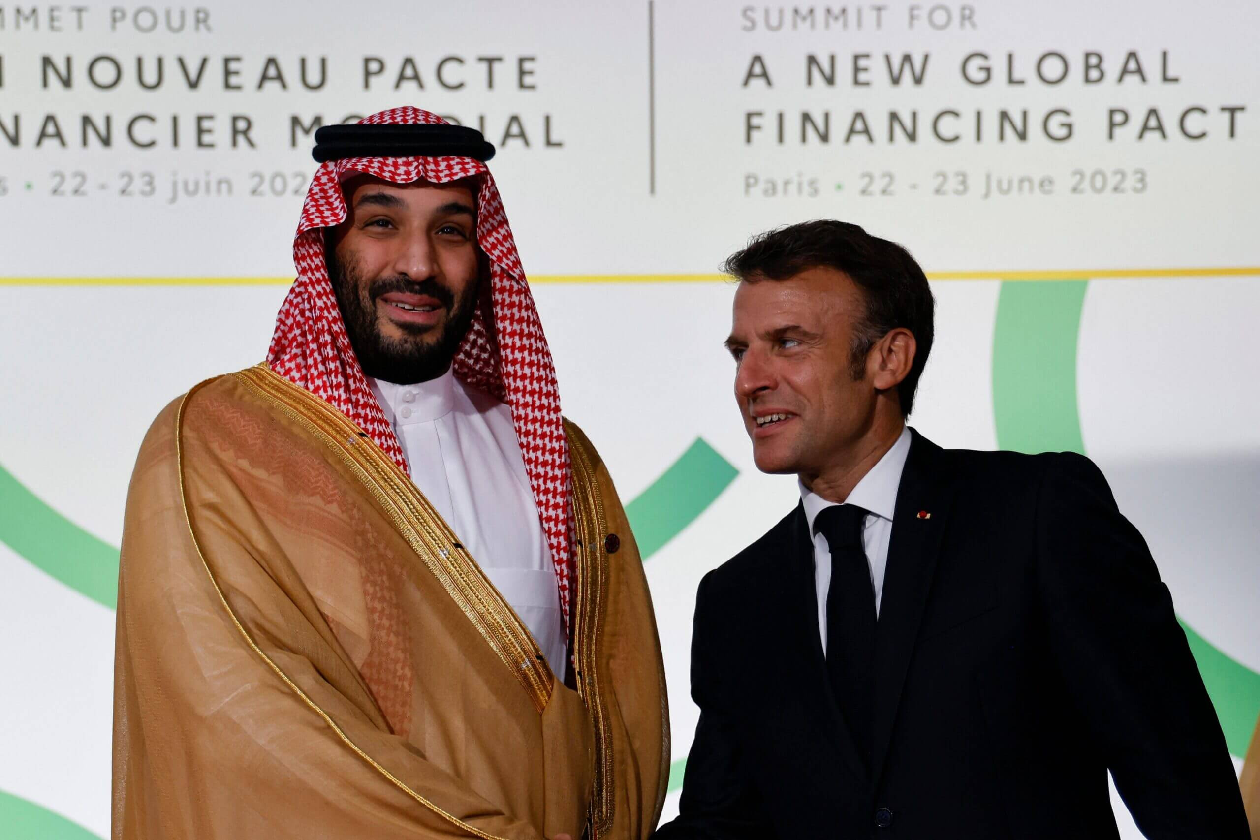 MBS with French President