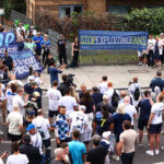 Spurs fans protesting ticket prices