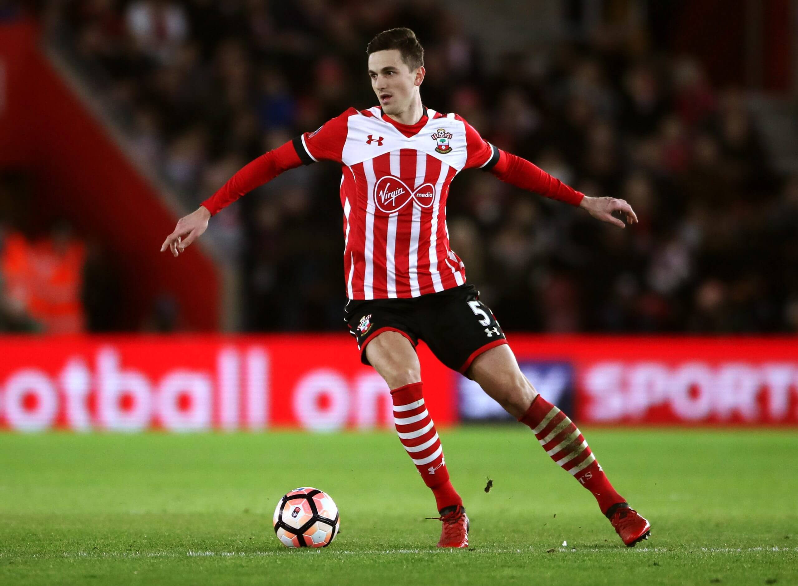Florin Gardos in his playing days at Southampton
