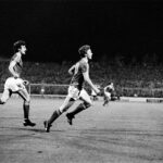 Tony Woodcock Celebrates Scoring Against AEK Athens