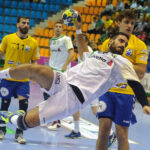 Handball action in Germany